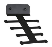 Tiras de soporte de pared de fitness - Estudio de rack de almacenamiento, accesorios de banda de gancho | de estantes de ahorro de espacio para entrenamiento en casa con estructura ósea d