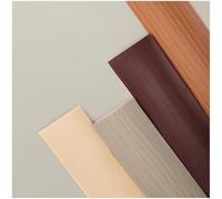 Tiras de transición de PVC para Suelos, Tira divisoria Plana Adhesiva, Material de Vinilo, para unir Huecos en el Suelo, transición de umbrales de alfombras y baldosas (Amarillas, 7,6 cm/0,2