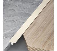 Tiras de transición de suelo de aluminio para una conexión de suelo laminado sin costuras