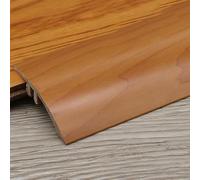 Tiras De Transición De Suelo Para Desnivel Tarima, Perfil Riel De Transición, Tira Divisoria De Puerta De Piso, Listones De Umbral Para Alturas De 0.3-2 CM(Applewood9662)