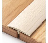 Tiras de Transición Del en Forma de T, Tira de Borde de Piso con Veta de Madera para Mármol/Azulejo, Barra de Conexión para Pasillos Recortable/Style 1