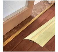 Tiras de umbral de latón antideslizantes for una transición suave entre alfombra y baldosa - Tira de 2" de ancho for umbral de puerta(120cm)