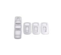 Tiras Decorativas Coche Para Maserati Para Levante 2016-2021 Embellecedor Cromado ABS Para El Interruptor Elevalunas Reposabrazos Cristal(Plata)
