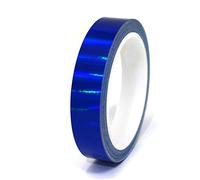 Tiras decorativas de holograma de 10 metros para manualidades, muebles, coches, motos, modelos, tiras decorativas autoadhesivas (holograma azul, 20 mm de ancho)