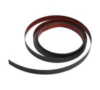 Tiras decorativas de techo de metal de acero inoxidable, tiras planas adecuadas para salas de estar y hoteles, 5 metros de longitud para una amplia cobertura (negro)