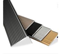 Tiras Decorativas For Esquinas De Escaleras, Molduras De Bordes For Escaleras, Almohadillas For Escaleras Interiores Y Exteriores Que Ayudan A Los Ancianos(Gray,90cm L 100mm*30mm)