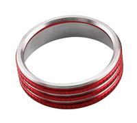 Tiras decorativas Para Chevrolet Para Cruze 2009-2014 Pegatina Decorativa Para Interruptor Faro Delantero(Rojo)