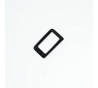 Tiras Decorativas Para Marco De Botón Interruptor Puerta Delantera Coche, Embellecedoras Para Audi A6 C8 2019-2021, Accesorios Interior pegatinas(Negro)