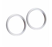 Tiras decorativas Para Vezel Para HRV HR-V 2014-2020 Embellecedor Adhesivo Anillo Salida Ventilación Aire Acondicionado Delantero Izquierdo(Abs style)