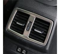 Tiras decorativas Para X1 F48 2016-2022 Embellecedor Salida Aire Acondicionado Trasero Pegatina Decorativa(Stainless)