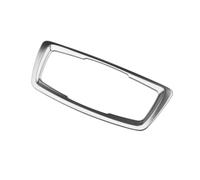 Tiras decorativas Para X1 F48 2016-2022 LHD Marco Interruptor Faro Coche Cubierta Decorativa Adhesivo Accesorios(Stainless steel)