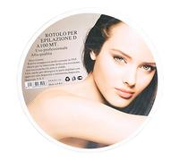 Tiras depilatorias suaves, flexibles y no tejidas para una depilación eficaz en piernas, brazos y axilas. Rollo de 100 metros.