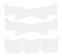 Tiras elásticas para levantar el cuello, paquete de 20 cintas autoadhesivas transpirables para eliminar arrugas, cuidado de la piel reutilizable y resistente al sudor, semitransparente
