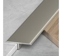 Tiras en T de aluminio, moldura de suelo impermeable, barras de bisagra de canal T, cubiertas de juntas sin costuras para todos los Flo Pes, y Solut.