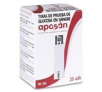 Tiras Glucometro Aposan 25 U