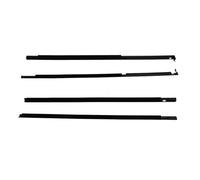 Tiras Laterales 4 Burletes Para Ventanas De Coche Para Mitsubishi Para Pajero Para Montero V73 V93 V97 2000-2016 Molduras Cristal Para Puertas Moldura Ventana