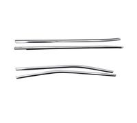 Tiras Laterales 4 Burletes Para Ventanas De Coche Para Nissan Para Qashqai 2015-2020 Burlete Exterior Goma Con Moldura Impermeable Moldura Ventana