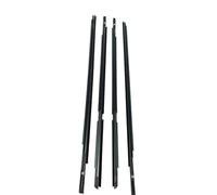 Tiras Laterales 4 Burletes Ventanas De Coche Para Toyota Para Yaris Hatchback 2006-2013 Burlete Exterior Para Cristales Puertas Laterales, Correa Goma Negra Moldura Ventana
