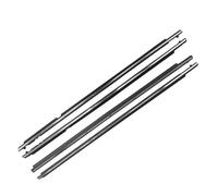 Tiras Laterales 4 Burletes Ventanas Laterales De Coche Para Toyota Para Corolla 2008-2019 Burlete Goma Para Puerta Exterior Vidrio, Correa Presión Impermeable Moldura Ventana(2008-2013 cromo)