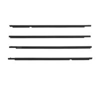 Tiras Laterales 4 Tiras Selladoras Para Ventanas De Coche Para Toyota Para Corolla 2009-2012 Reemplazo La Correa Moldura Exterior Del Burlete Vidrio Puerta Moldura Ventana