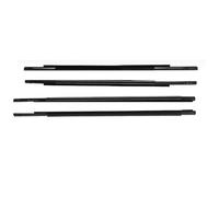 Tiras Laterales Burlete De Goma Para Ventanillas Coche Para Mitsubishi Para Lancer CY CX CZ 2007-2019 Para Laterales Con Correa Presión Impermeable Moldura Ventana