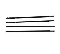 Tiras Laterales Burlete Para Ventana De Coche Para Mazda 3 Serie BK Sedán 2004-2009 Para Exterior, Cristal Puerta, Correa Impermeable Moldura Ventana