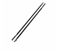 Tiras Laterales Burlete Para Ventanas De Coche Para Toyota Para Land Para Cruiser Para Prado 120 J120 2003-2009 Burletes Impermeables Para Puertas Moldura Ventana(Negro trasero 2 piezas)