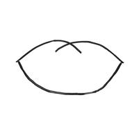 Tiras Laterales Correa De Sellado Parabrisas Trasero Superior Maletero Para E39 525i 528i 530i 540i 1997-2003 51318159785 Molduras Para Automóvil Impermeables Moldura Ventana