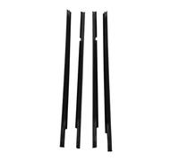 Tiras Laterales Juego De 4 Burletes Para Puertas Y Ventanas Coche Para Mitsubishi Para Lancer CY CX Para Fortis Evo CZ Banda Sellado Goma Para Molduras Laterales Moldura Ventana
