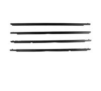 Tiras Laterales Juego De 4 Burletes Ventanas Coche Para Toyota Para Corolla 2007-2014 Molduras Vidrio Para Puertas, Sellos Goma Impermeables, Cinturones Moldura Ventana(2009-2012 negro)