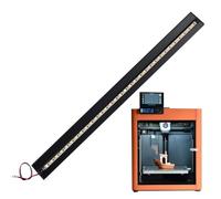 Tiras LED - Tira de Luz para Impresora 3D - Lámpara Magnética con Cable Piezas de Recambio para Taller Garaje Hogar Impresora 3D