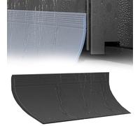 tiras lluvia para alféizar Borde De Goteo Para Ventana De 70 Mm, 90 Mm, 110 Mm De Ancho, Protector Contra Caídas De Lluvia Para Puerta Flexible Para Jardín/porche(18 PCS,W 90MM)