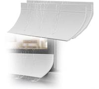 tiras lluvia para alféizar ventana 1 2 3 4 5 Piezas De Protectores Contra El Goteo De Lluvia, Bloques Exteriores Abatibles Para Habitaciones, Lluvia Para Puertas De 1 M(C-2 pcs,Width 110mm)