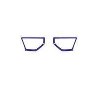 Tiras Molduras Interiores Anillo Decorativo Altavoz Pilar A Coche Cubierta Interior Para Jeep Para Wrangler JL Para Gladiator JT 2018-2021 En Adelante(Violeta)