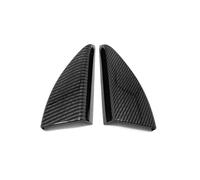 Tiras Molduras Interiores Embellecedor 2 Piezas Para Hyundai Para Tucson 2015-2020: Cubierta Altavoz Pilar A, Bocina, Anillo, ABS, Fibra Carbono