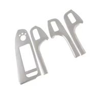 Tiras Molduras Interiores Para A4 Para B8 2009-2016 Para A5 Consola Central Panel Cambio Marchas Decoración Cubierta Salida Aire Tiras Embellecedoras(4 pieces C)