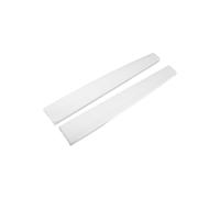 Tiras Molduras Interiores Para Tesla Para Model 3 Y 2021-2023 Moldura Frontal Coche Para Tablero Control Central Puerta Cubierta Lateral Interior(Matte White Front)