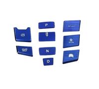 Tiras Molduras Interiores Pegatinas Para Botones Panel Cambio Marchas Centralizado Para CR-V 2017-2021 Cubierta Interior Para Elevalunas Coche(Azul)