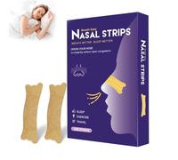 Tiras Nasales,100 Pc Tiras Nasales Antironquidos,Hombres Mujer,Ayuda a Dejar de Roncar y Alivio de la Congestión Nasal,Respira mejor