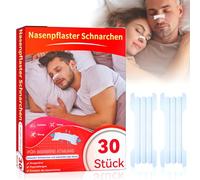 Tiras Nasales,30 Pieza Tiras Nasales Antironquidos Transparente Nasal Strips Tiras Nasales Anti-Ronquido Tiritas Nariz Respirar para Una Mejor Respiración al Dormir y Hacer Deporte (66 X 19 mm)