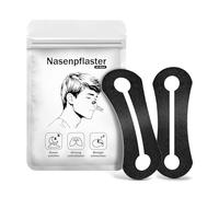 Tiras Nasales Deportivas Negras, 30 uds, Dilatador Nasal, Dilatación Reforzada de Fosas Nasales, Alivia Congestión, Optimiza Sueño Antironquidos, Nose Strips
