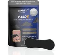 Tiras Nasales Gudslip® - Suministro de 30 Días para Mejorar la Respiración, Reducir Ronquidos y Aliviar Congestión - Cómodas y Efectivas para un Sueño Reparador y Saludable. ¡Disfruta de Noches