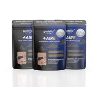 Tiras Nasales Gudslip® - Suministro de 90 Días para Mejorar la Respiración Nasal, Reducir los Ronquidos y Aliviar la Congestión - Cómodas y Efectivas para un Sueño Reparador