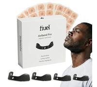 Tiras Nasales Magnéticas - Dilatador Nasal Reutilizable para Dormir, Deporte y Respirar Mejor | AirBand Pro | Adhesivo Médico Henkel | Kit 30 Días
