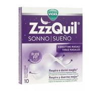 Vicks ZzzQuil Tiras Nasales para Dormir x26