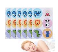 Tiras nasales para respirar, parche para dormir, buena viscosidad, 36 piezas de tiritas naturales amigables con la piel para apoyar el sueño, ayuda al sueño para niños