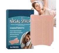 Tiras nasales para respirar, tiras nasales,36 tiras nasales para dormir | Tiras nasales de ventilación para respirar, tiras respiratorias para dormir durante la noche, respirar por la boca, ronquidos