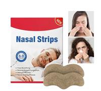 Tiras nasales para respirar,Tiras respiratorias para roncar | Tiras nasales de ventilación para dormir,Las tiras nasales extrafuertes de 12 piezas alivian la congestión y los ronquidos para dormir dur