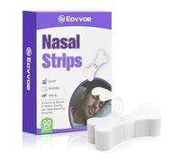 Tiras nasales para ronquidos, 90 tiras nasales, alivian la congestión nasal, funcionan al instante, ajuste cómodo, flujo de aire mejorado, solución antironquidos extra fuerte