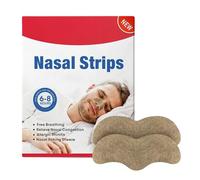 Tiras nasales,Tiras nasales para respirar | Tiras nasales de ventilación para un alivio instantáneo,12 tiras nasales extrafuertes para la congestión nasal, alivian la congestión nasal debido a